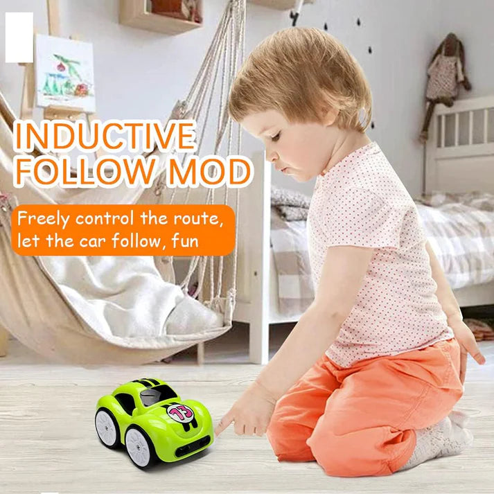 Mini Smart Induction R/C Car – Remote & Gesture Control Racing Toy for Kids (Ages 6+)