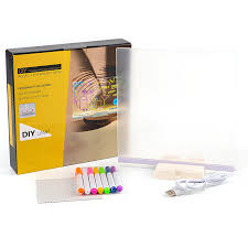 ✨ LED Glow Drawing Board for Kids Magic Light Drawing Pad 8x8  Fun, Creative & Screen-Free Play (Ages 3+)