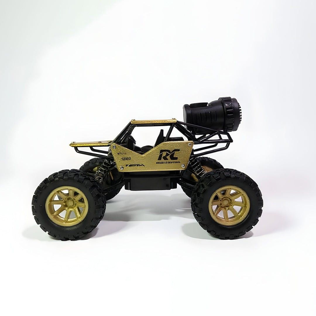 RC Rock Crawler Monster Truck with Mist Spray/Smoke Exhaust Shock Absorbers & Metal body