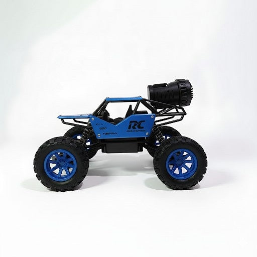 RC Rock Crawler Monster Truck with Mist Spray/Smoke Exhaust Shock Absorbers & Metal body