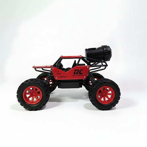 RC Rock Crawler Monster Truck with Mist Spray/Smoke Exhaust Shock Absorbers & Metal body