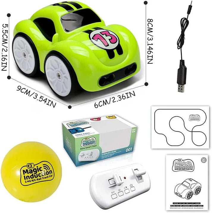 Mini Smart Induction R/C Car – Remote & Gesture Control Racing Toy for Kids (Ages 6+)